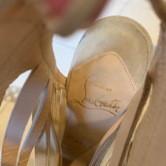 Christian Louboutin Fringe Heels - Picture 8 of 10